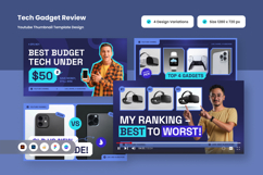 Modern Tech Review YouTube Thumbnail Product Image 1