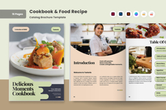 Modern Cookbook Catalog for Food Brands Product Image 1