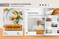 Elegant Recipe Brochure for Culinary Projects Product Image 1