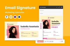 Marketing Specialist - Email Signature Template V5 Product Image 1