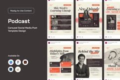 Bold Podcast Instagram Carousel Product Image 1