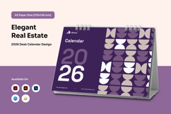 Modern Property Desk Calendar Product Image 1