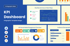 KPI Analytics Dashboard Infographic Product Image 1