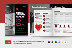 Creative Marketing Annual Report &amp; Launch Brochure Product Image 1
