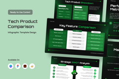 Tech Infographic Cards with Hover UI Style Product Image 1
