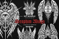 10 Bundle Dark Art Seraphim Wings The Watcher Angel Eye Product Image 1