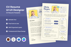 Minimal CV for Tech Careers Product Image 1