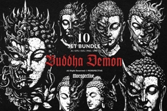 10 Bundle Dark Art Buddha Demon Dharma Meditation Devil Lust Product Image 1