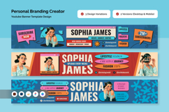 Personal Branding YouTube Banner Product Image 1