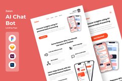 Zaion - Ai Chat Bot Landing Page V2 Product Image 1