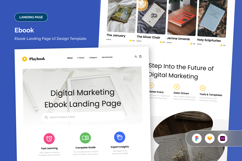 Playbook - Digital Marketing Ebook Landing Page Product Image 1
