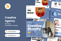 Creative Agency Pitch Deck Minimalist Google Slides Product Image 1