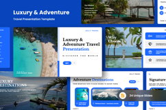 Luxury &amp; Adventure Travel Google Slides Product Image 1