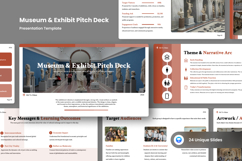 Museum &amp; Exhibit Pitch Deck Keynote Product Image 1