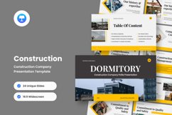 Construction Business Keynote Presentation Product Image 1