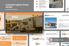 Corporate Logistics PowerPoint Template Product Image 1