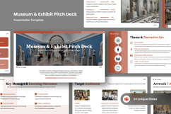 Museum &amp; Exhibit Pitch Deck PowerPoint Product Image 1