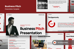 Business Pitch Deck PowerPoint Product Image 1