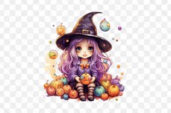 Cute Halloween Watercolor Sublimation Product Image 2