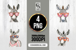Donkey Clipart PNG Product Image 1