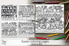 Easter coloring pages Product Image 1