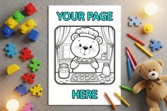 Editable A4 worksheet mockup Product Image 2