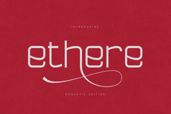 Ethere Modern Sans Font Product Image 1