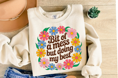 Bit of a mess but doing my best Svg | Shirt Svg Product Image 2