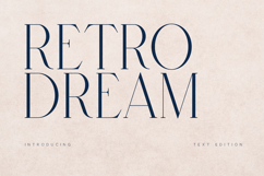 Retro Dream Elegant Modern Serif Font Product Image 1