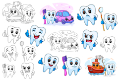 Illustrations "Tooth 2" Product Image 2