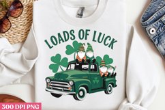 Loads of Luck PNG, St Patricks Day Gnome Subli Product Image 2