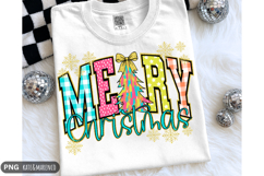 Merry Christmas PNG | Girl Christmas PNG | Coquette PNG Product Image 1