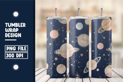 Galaxy Tumbler Wrap Design Product Image 1