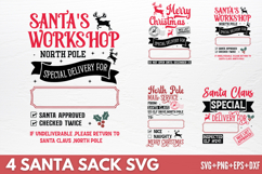 Santa SacK SVG Designs Product Image 1
