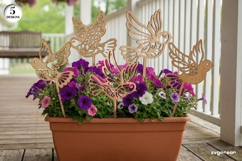 Spring Birds Garden Stakes SVG Bundle | Glowforge | Laser Product Image 1