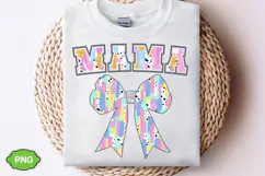 Floral Mama Coquette Bow PNG | Mother's Day PNG Product Image 2