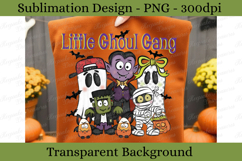 Halloween Little Ghoul Gang Hand Drawn Png Design Product Image 1