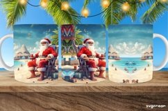 Christmas in July Mug Wraps | 11 oz | Sublimation Product Image 2