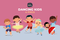Kids Dancing Clipart Product Image 1