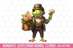 Romantic Gentleman Animal Sublimation Product Image 1