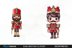 Christmas Nutcracker Sublimation PNG Clipart Product Image 1