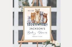 Baby Shower Welcome Template 80 Product Image 1