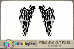 Angel Wings Svg, Wings Svg, Angel Svg, Angel Wing Clipart Product Image 1