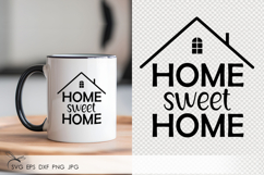 Home sweet home svg files for cricut Product Image 1