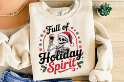 Full of Holiday Spirit Svg | Christmas Svg | Shirt Svg Product Image 2