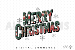 Merry Christmas Sublimation, Christmas Theme Designs PNG Product Image 1