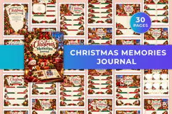 Christmas Memories Journal Kdp interiors Product Image 1