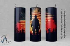 Patriotic Tumbler Wrap, 4th of July Tumbler, Patriotic Wrap Product Image 1