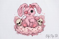 Pastel Pink Halloween Sublimation PNG Product Image 2