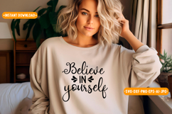 Motivational Svg Design, Positive Quote svg Product Image 1